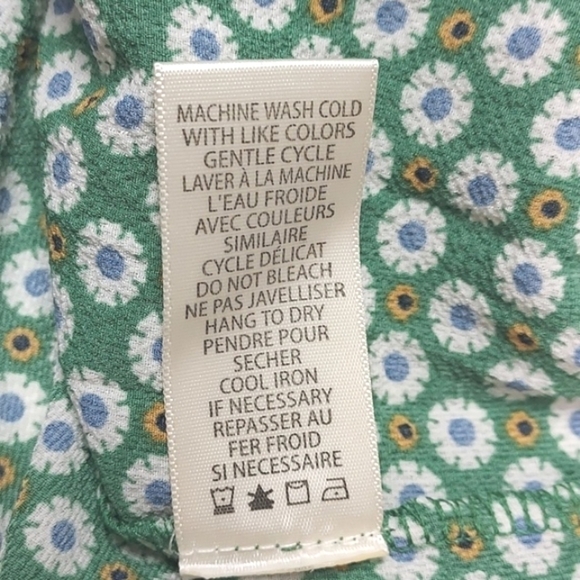 NEW Max Studio Dress Tunic Women Floral Boho Ruffle Long Balloon Sleeve XL - Picture 15 of 16